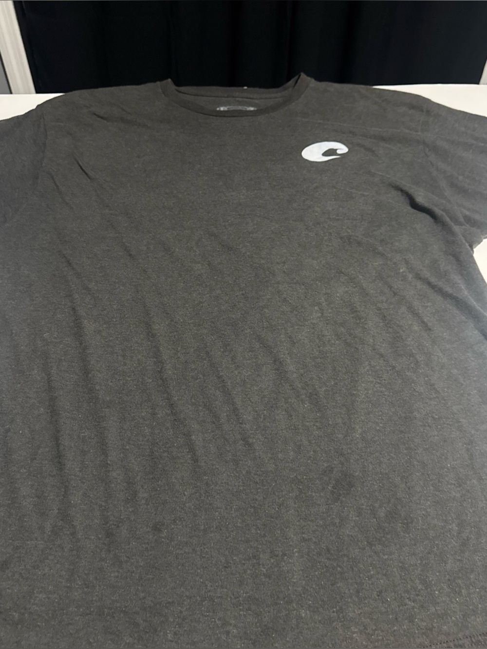 2XL Coasta T Shirt Gray  Fishing